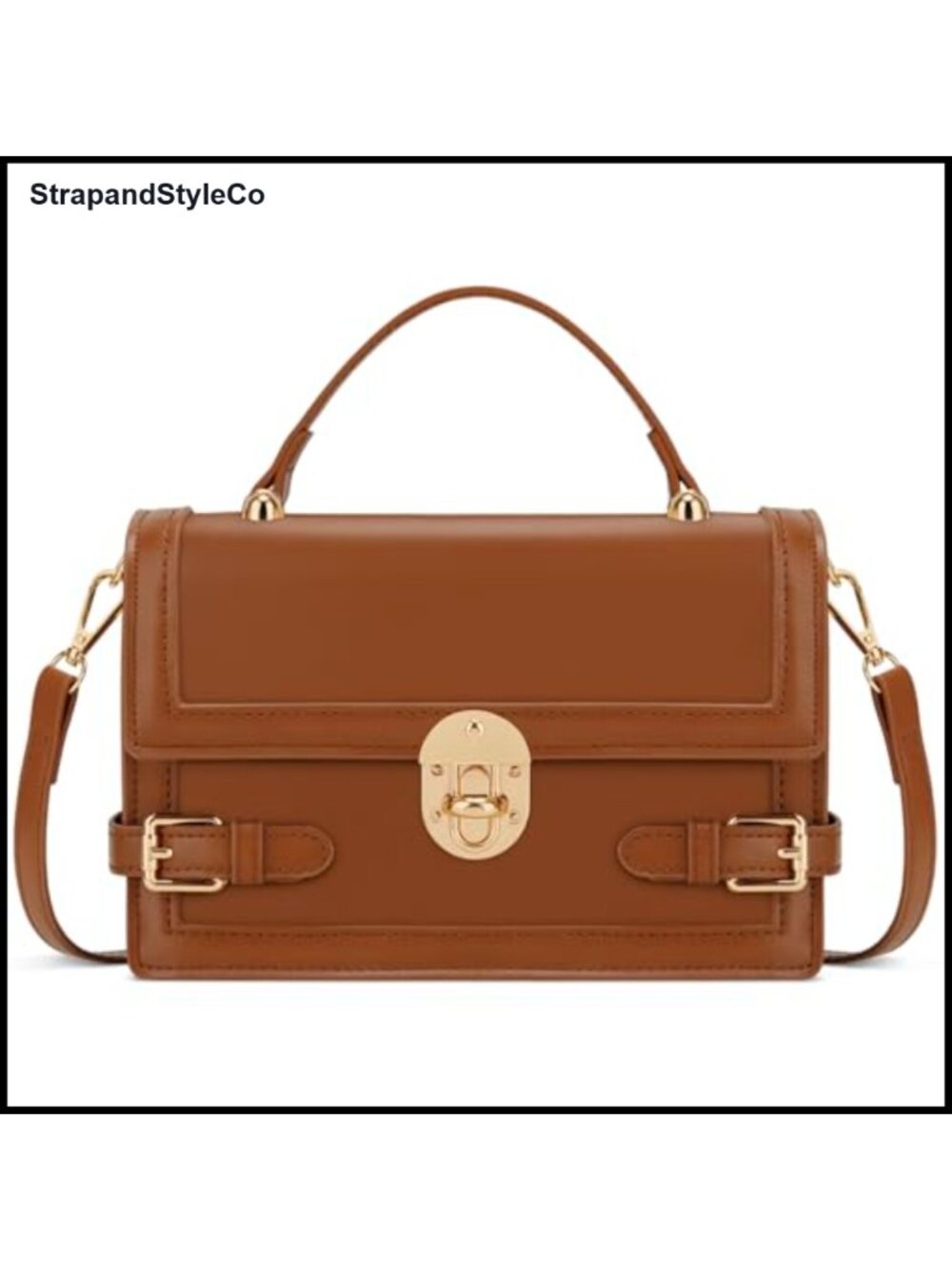 PU Leather 3-in-1 Crossbody Clutch Shoulder Bag
